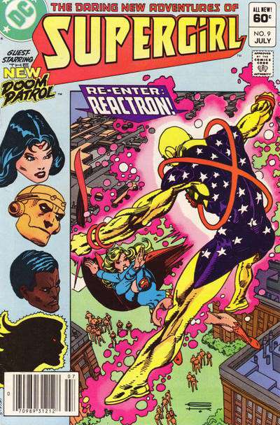 The Daring New Adventures of Supergirl #9 Newsstand Edition