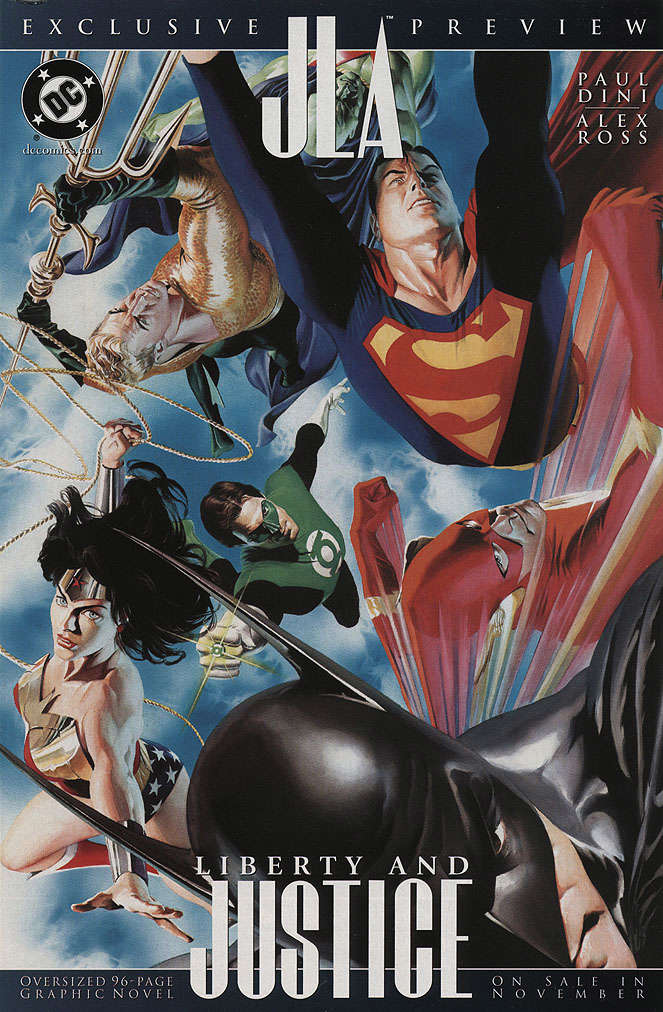 JLA: Liberty and Justice Ashcan #1