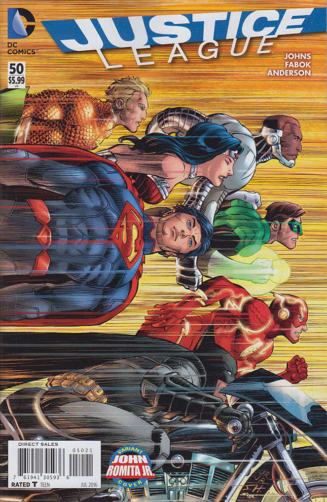 Justice League (2nd Series) #50 Variation A