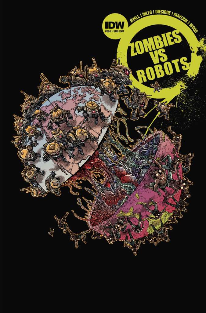 Zombies vs. Robots (2nd Series) #4 Variation A