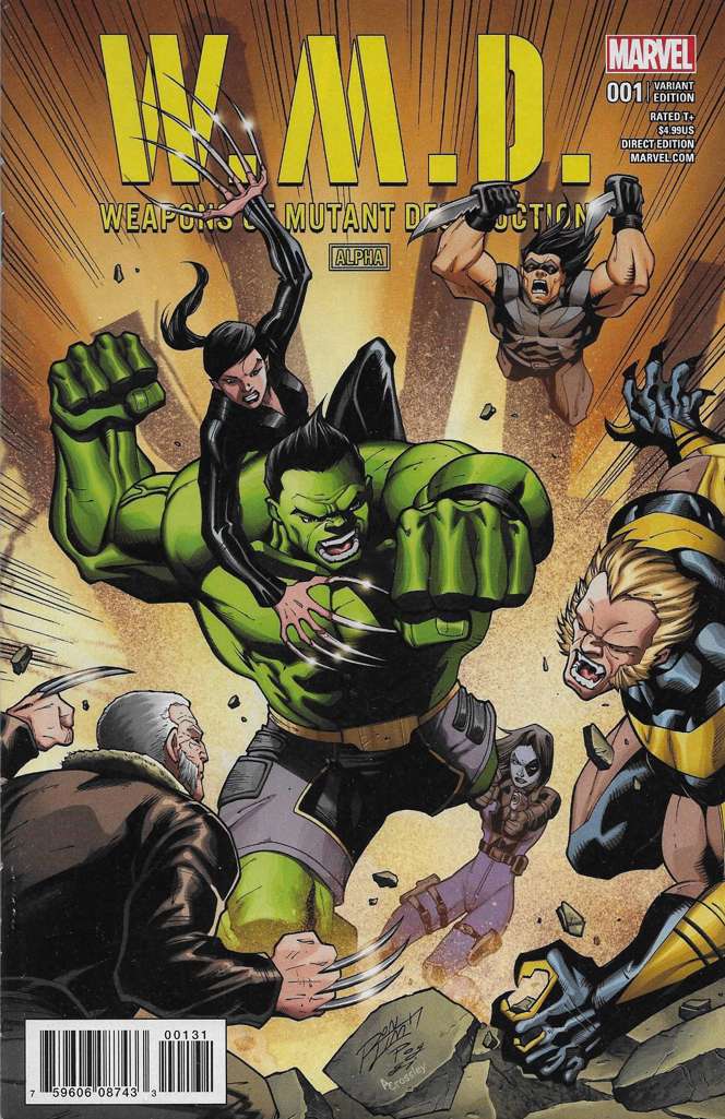 Weapons of Mutant Destruction: Alpha #1 Variation A