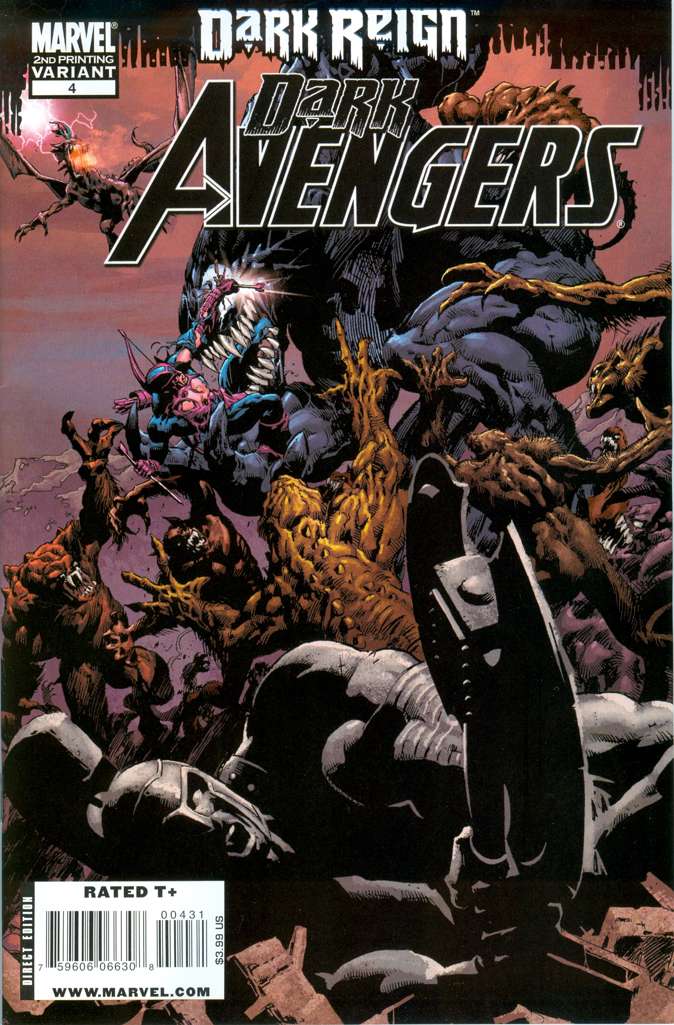 Dark Avengers #4  - 2nd printing