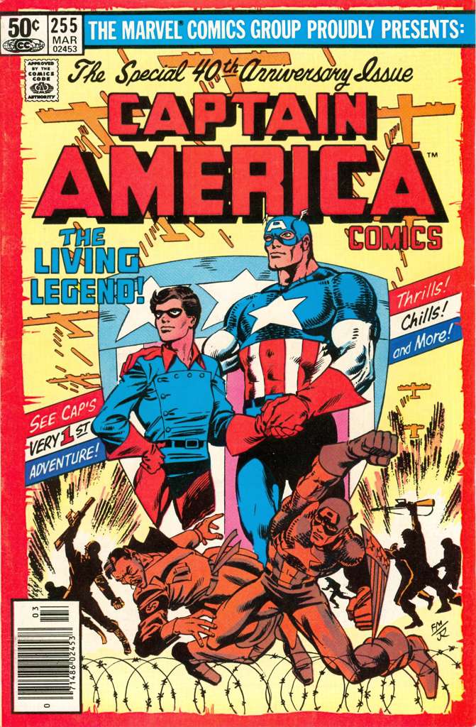 Captain America (1st Series) #255 Newsstand Edition