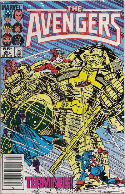 The Avengers #257 Newsstand Edition