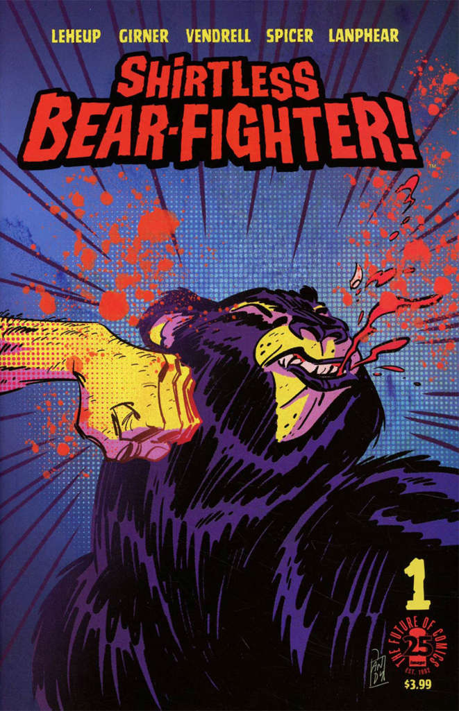 Shirtless Bear-Fighter! #1 Variation C