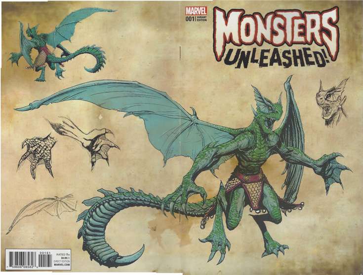 Monsters Unleashed (2nd Series) #1 Variation F