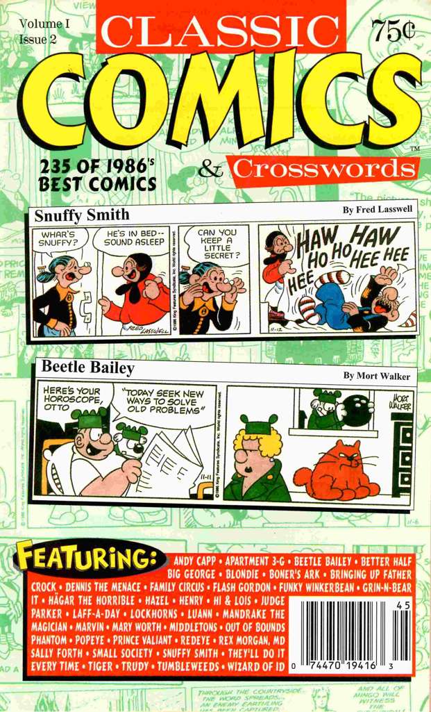 Classic Comics & Crosswords (weekly) #2