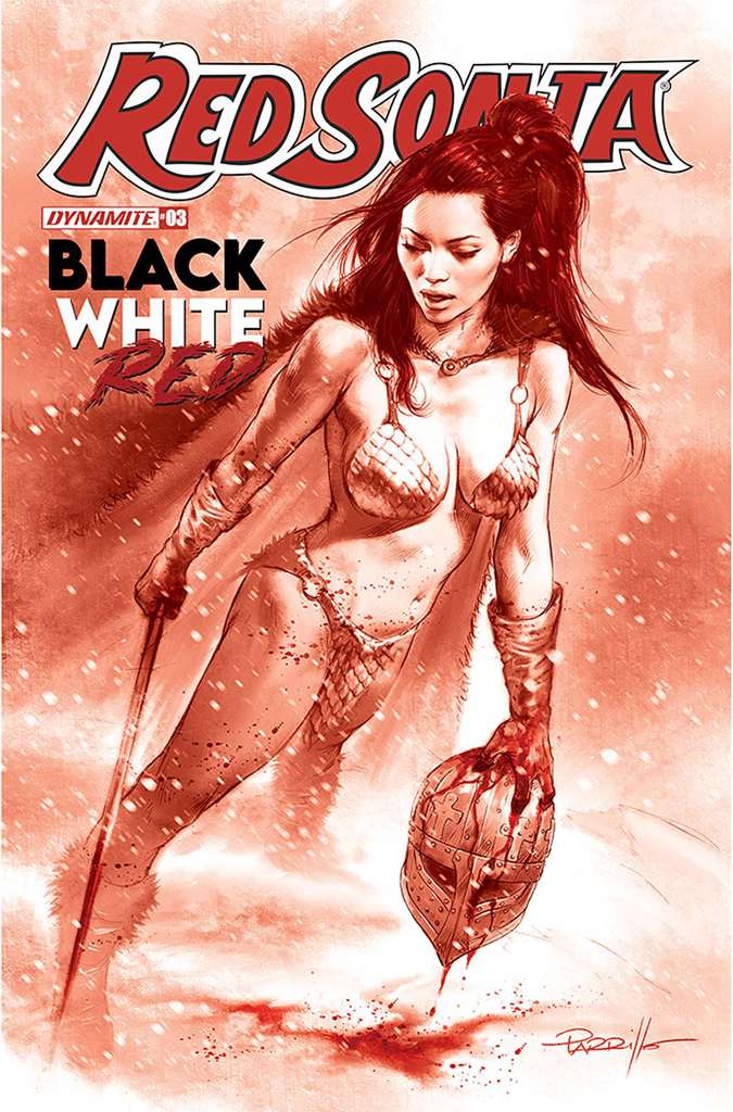 Red Sonja: Black, White, Red #3 Variation E