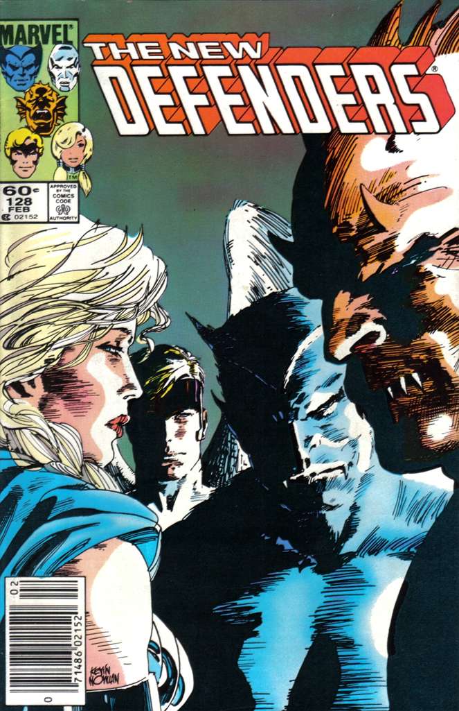 The Defenders #128 Newsstand Edition