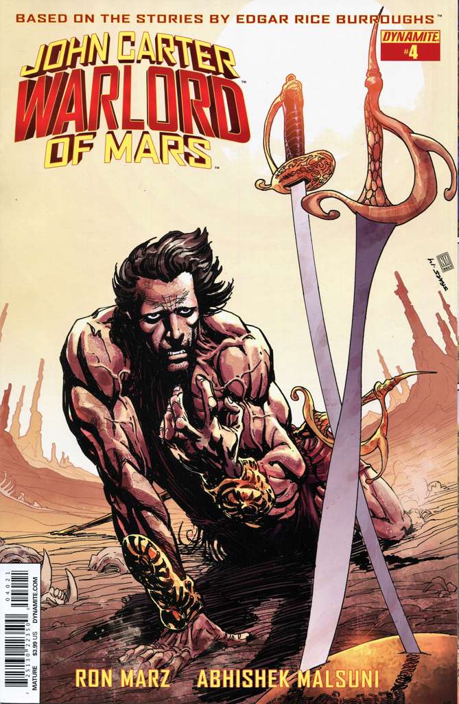 John Carter, Warlord of Mars (2nd Series) #4 Variation B