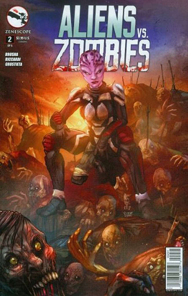 Aliens Vs. Zombies #2 Variation C