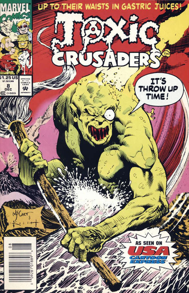 Toxic Crusaders #8 Newsstand Edition