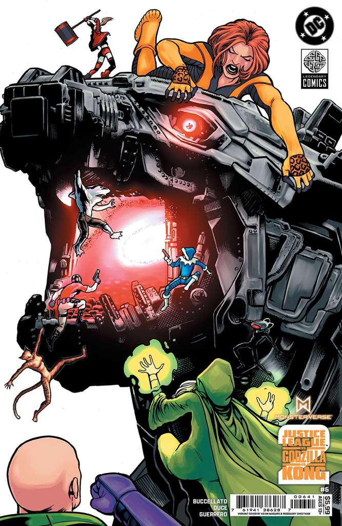 Justice League Vs. Godzilla Vs. Kong 2 #6 Variation D
