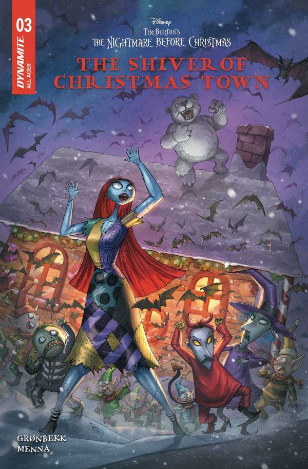 The Nightmare Before Christmas: The Shiver of Christmas Town #3 Variation C