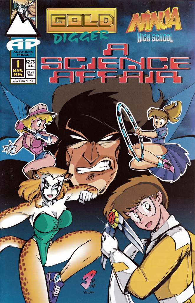 Gold Digger/Ninja High School: A Science Affair
