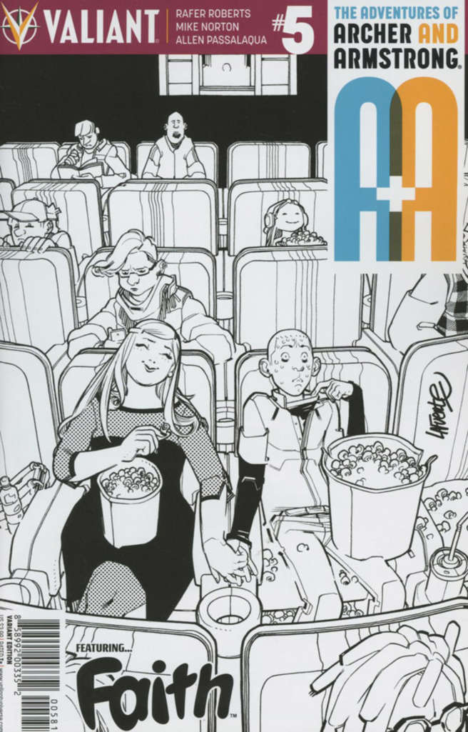 A&A: The Adventures of Archer & Armstrong #5 Variation F