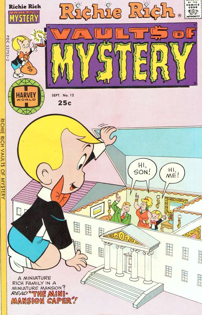 Richie Rich Vaults of Mystery #12