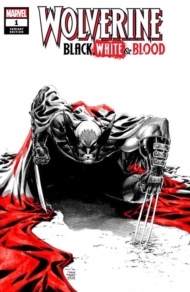 Wolverine: Black, White & Blood #1 Variation E