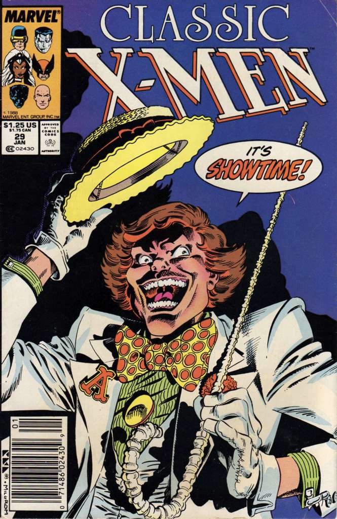 Classic X-Men #29 Newsstand Edition