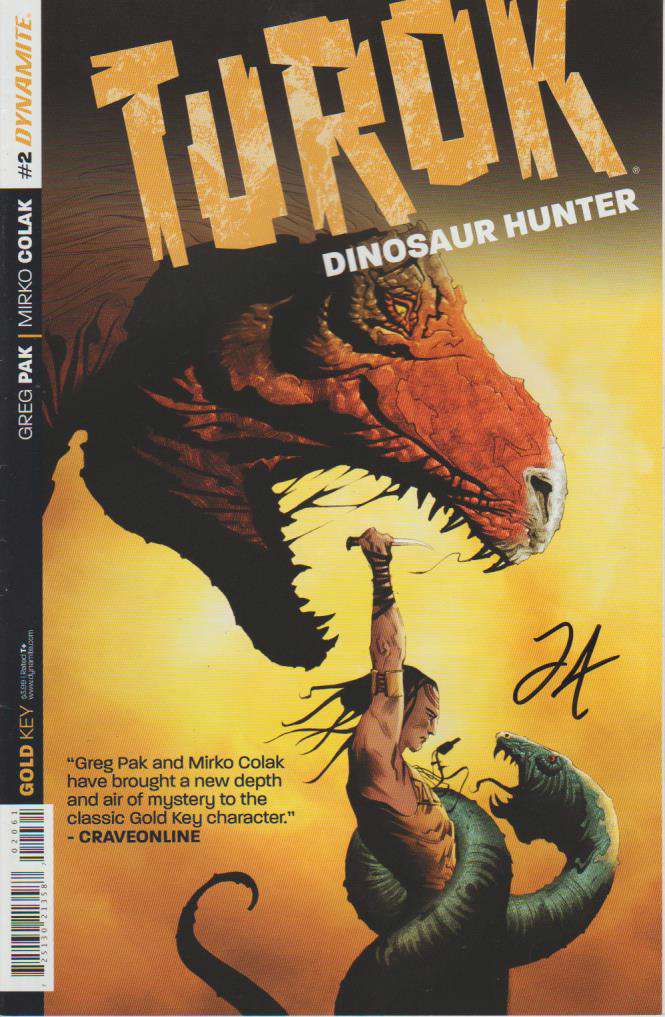 Turok: Dinosaur Hunter (Dynamite, Vol. 1) #2 Variation A