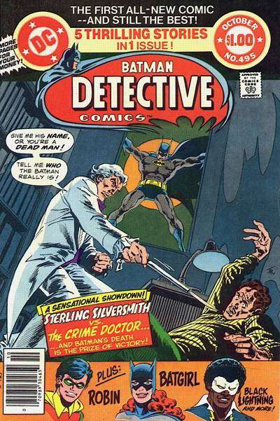 Detective Comics #495 Newsstand Edition