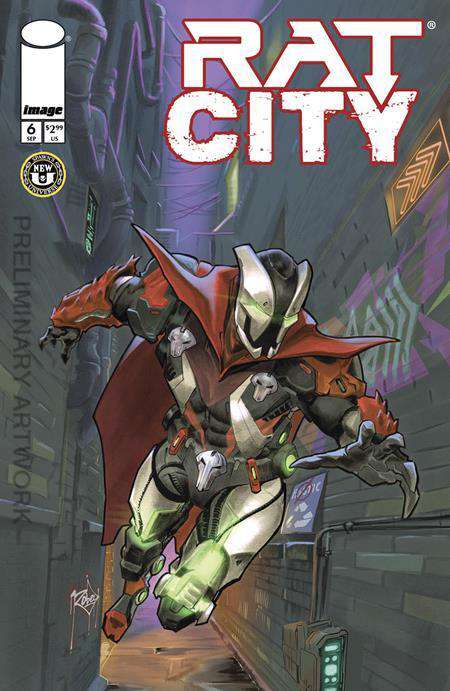 Rat City #6 Variation B