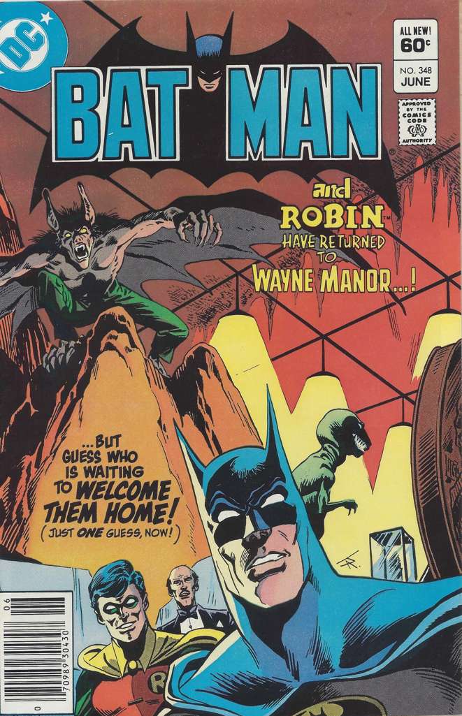 Batman #348 Newsstand Edition