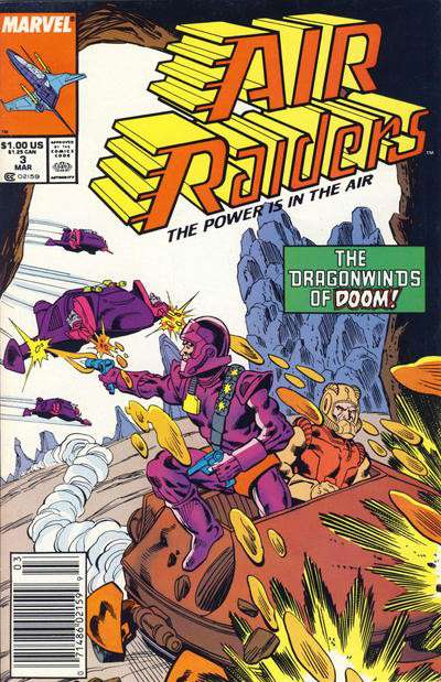 Air Raiders #3 Newsstand Edition