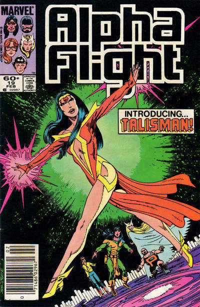 Alpha Flight (1st Series) #19 Newsstand Edition