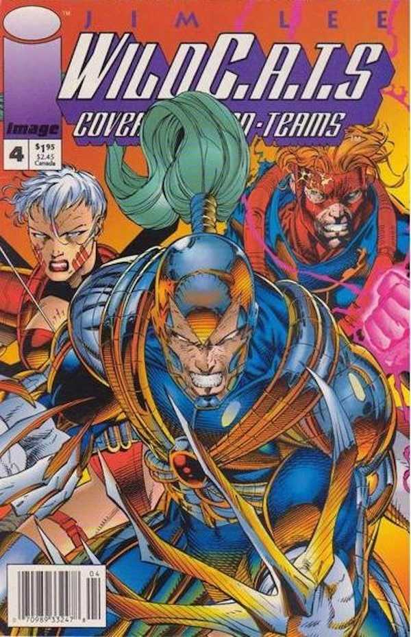 WildC.A.T.s #4 Newsstand Edition