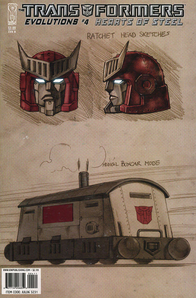 The Transformers: Evolutions #4 Variation B