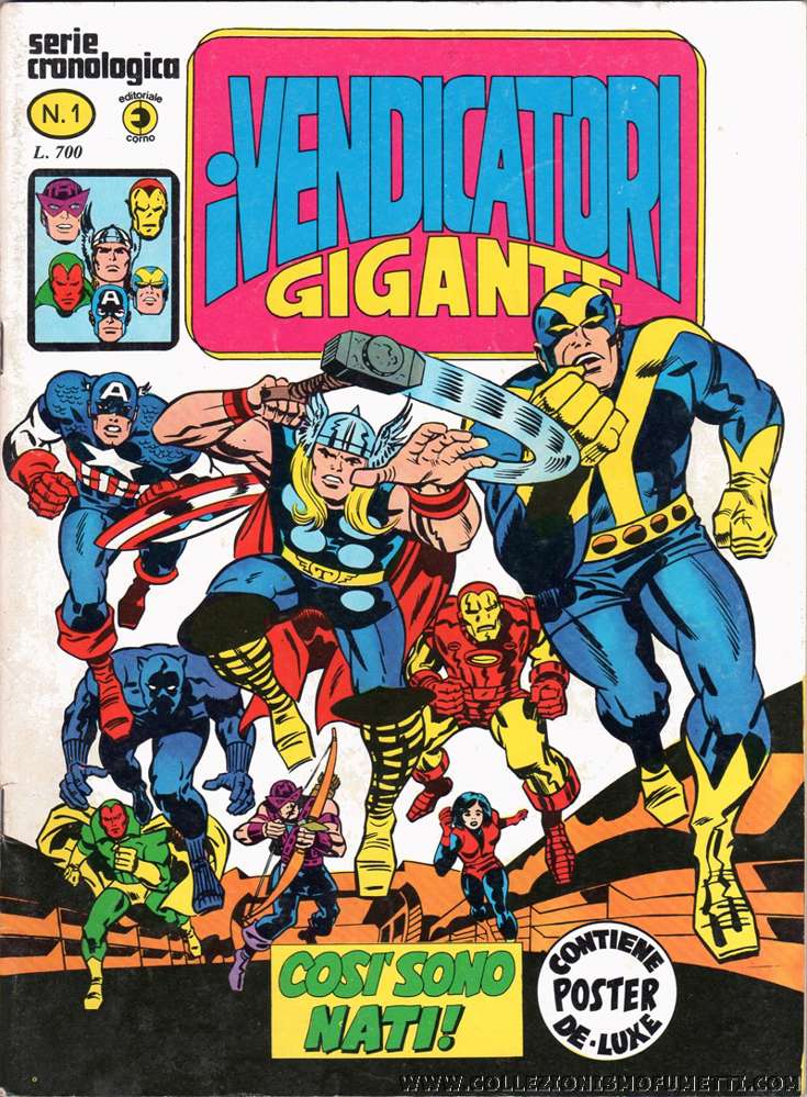 Vendicatori Gigante, I