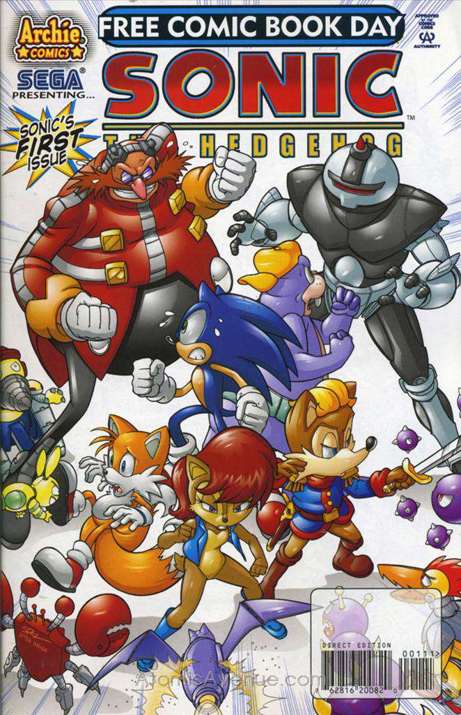 Sonic the Hedgehog Free Comic Book Day #2008