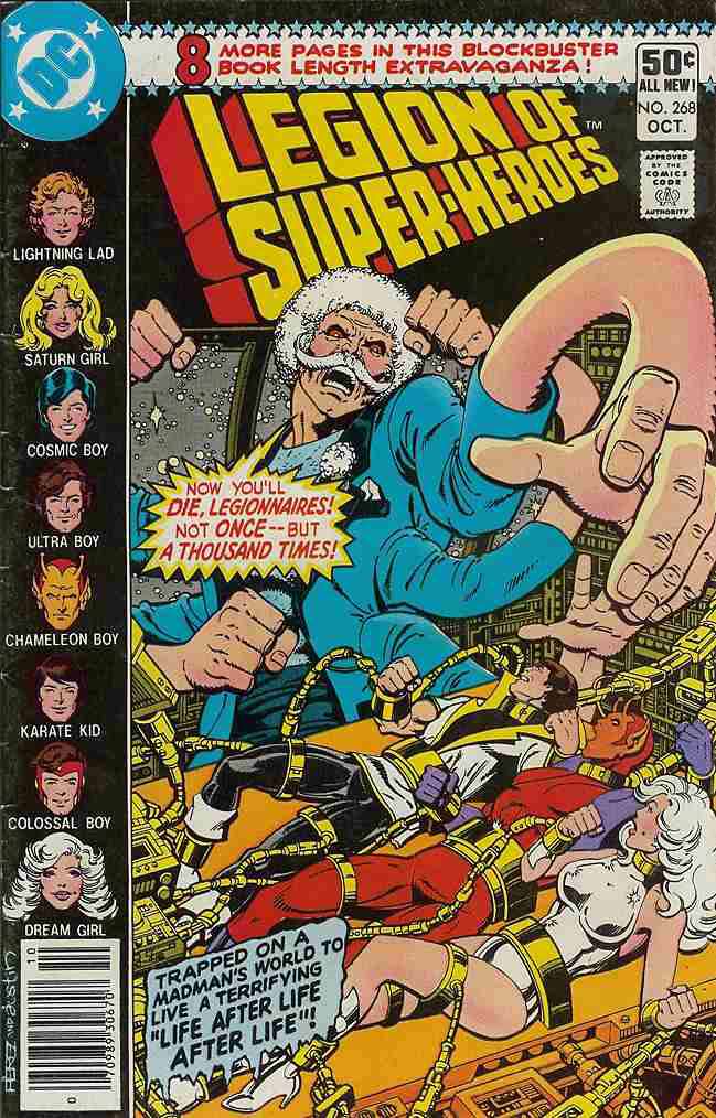 The Legion of Super-Heroes (2nd Series) #268 Newsstand Edition