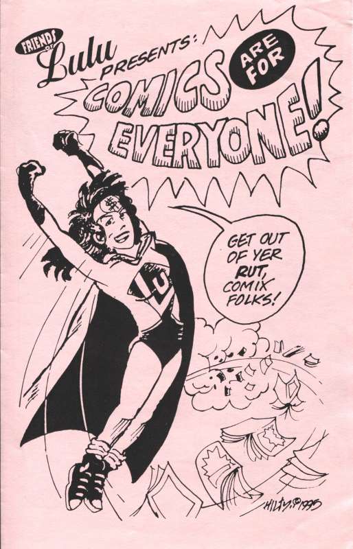 Friends of Lulu Presents: Comics Are For Everyone!