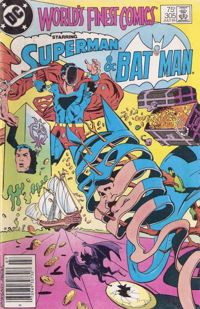 World’s Finest Comics #305 Newsstand Edition
