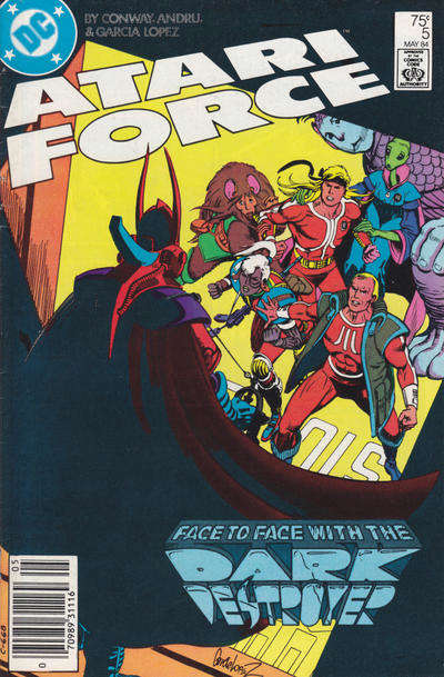 Atari Force #5 Newsstand Edition