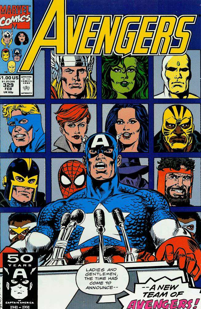 The Avengers #329