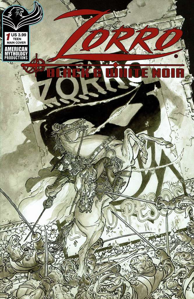 Zorro Black & White Noir #1