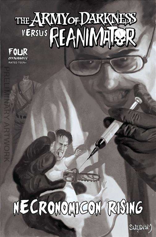 The Army of Darkness Vs. Reanimator: Necronomicon Rising #4 Variation F