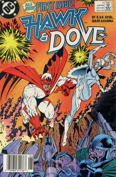 Hawk and Dove (3rd Series) #1 Newsstand Edition