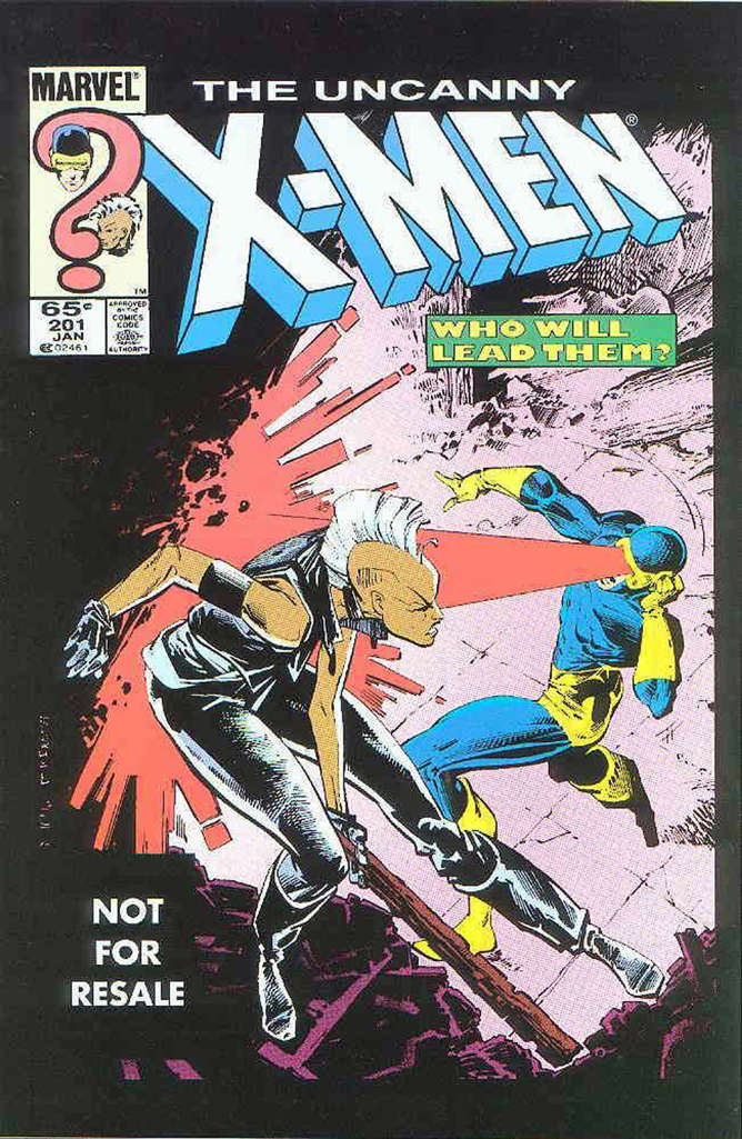 The Uncanny X-Men #201  - 2nd printing