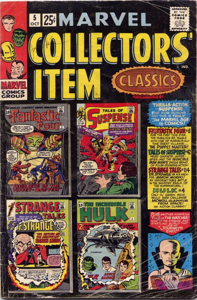 Marvel Collectors’ Item Classics #5