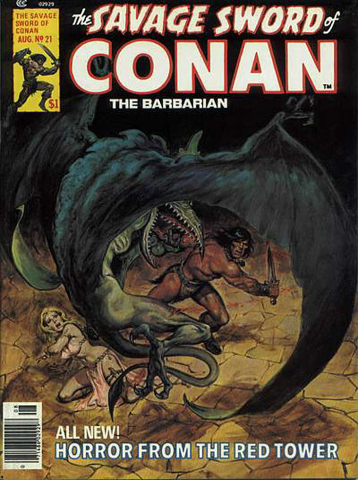 Savage Sword of Conan #21
