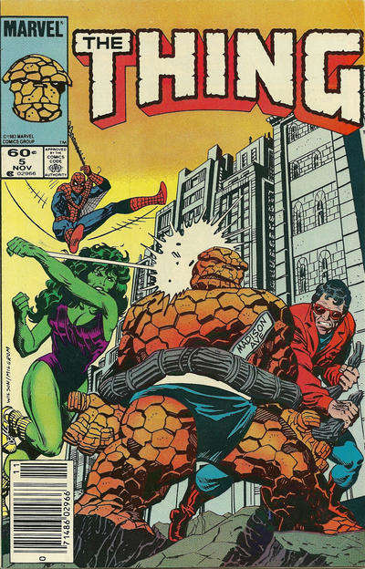 The Thing #5 Newsstand Edition