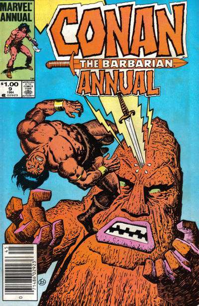 Conan the Barbarian Annual #9 Newsstand Edition