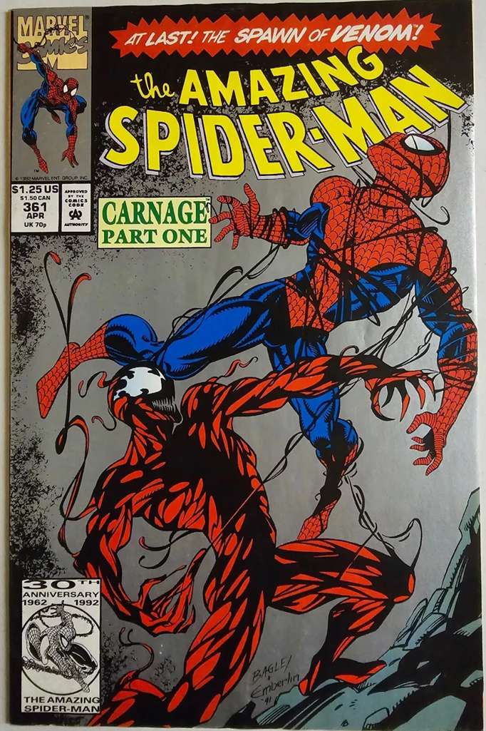 The Amazing Spider-Man #361  - 2nd printing