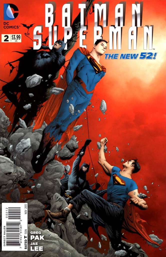 Batman/Superman #2  - 2nd printing