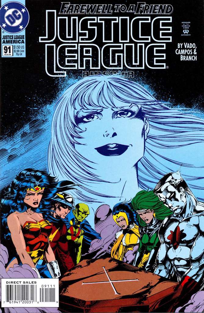 Justice League America #91