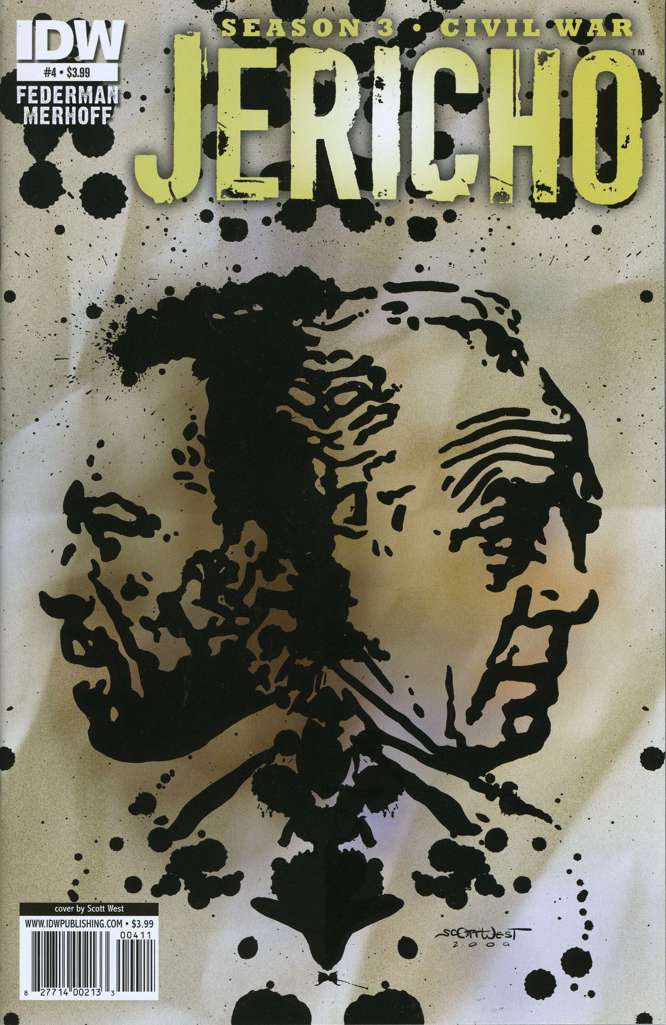 Jericho Season 3: Civil War #4 Variation A